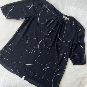 Serein Stitch Fix black print top